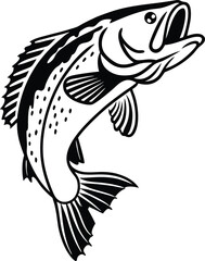 Fish T shirt design