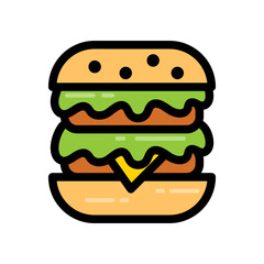 Hamburger Filled