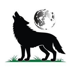 Silhouette t shirt logo design vector on a white background