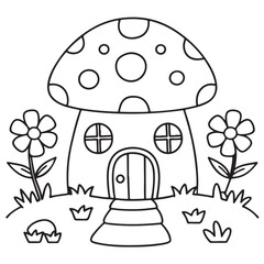 Cozy space coloring pages, bold and easy coloring pages, space coloring page, line art, victor illustration, black & white design, bold & easy coloring book, background