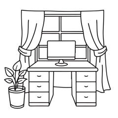 Cozy space coloring pages, bold and easy coloring pages, space coloring page, line art, victor illustration, black & white design, bold & easy coloring book, background