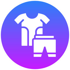 Exercise Clothes Icon