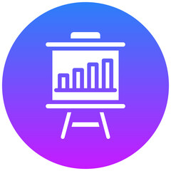 Statistics Presentation Icon