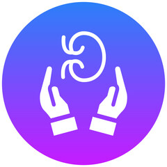 Obraz premium Organ Donation Icon