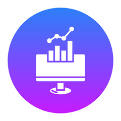 Online Stock Market Icon