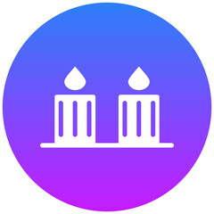 Spa Candle Icon