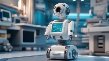 Medical robot in a modern operating room