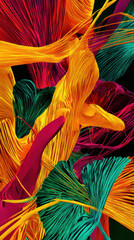 Fototapeta premium Psychodeliczna Botanika