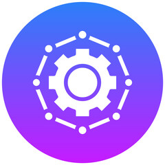 Connected People Vector Icon