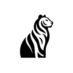Obraz premium Tiger Logo Icon Symbol