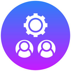 Labor Market Vector Icon