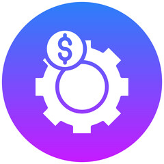 Cost Management Vector Icon