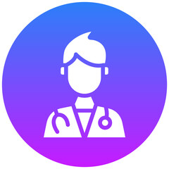 Medical Doctor Male Icon