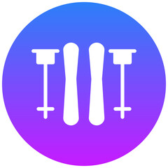 Skis Icon