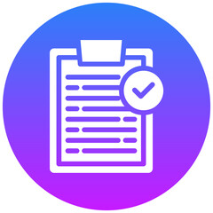 Fototapeta premium Quality Control Icon