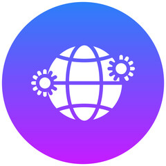Contagious Globe Icon