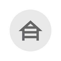 House Siding Filled Icon