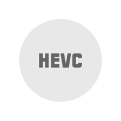 HEVC Filled Icon