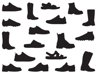 MEN SHOES SILHOUETTE