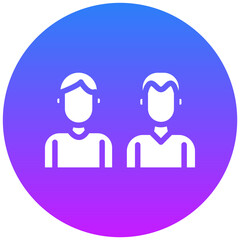 Two Friends Icon
