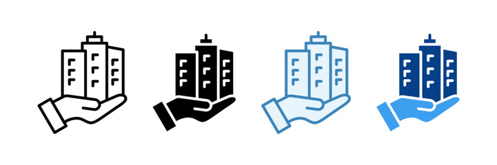 Sustainable Cities  Icon Set Multiple Style Collection