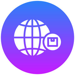 Worldwide Shipping Icon
