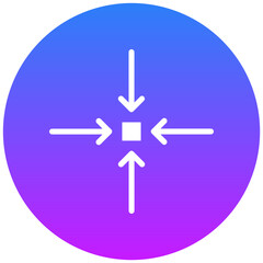 Fototapeta premium Shrink Icon