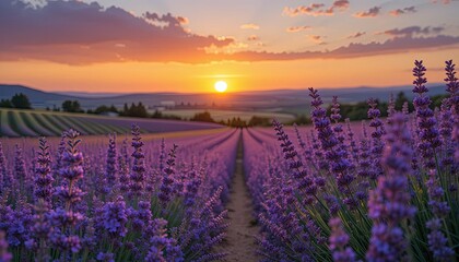 lavender field in provence france