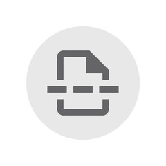Fototapeta premium Insert Page Break Outline