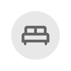 Obraz premium King Bed Outline