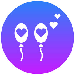 Wedding Balloon Icon