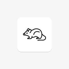 Vole, vector, pixel perfect, illustrator file