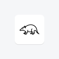 Tenrec, vector, pixel perfect, illustrator file