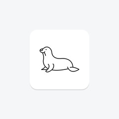 Seal, vector, pixel perfect, illustrator file
