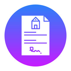 Property Agreement Icon