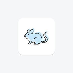 Chinchilla, vector, pixel perfect, illustrator file