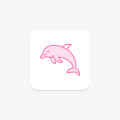 Porpoise, vector, pixel perfect, illustrator file