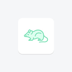 Vole, vector, pixel perfect, illustrator file