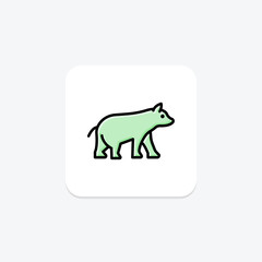 Bear, vector, pixel perfect, illustrator file
