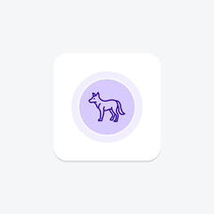 Dingo, vector, pixel perfect, illustrator file