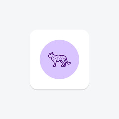 Leopard, vector, pixel perfect, illustrator file