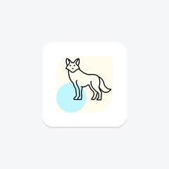 Fox, vector, pixel perfect, illustrator file