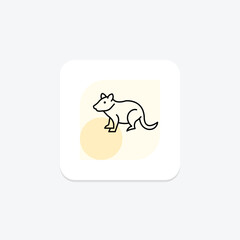 Tamarin, vector, pixel perfect, illustrator file