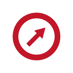 red arrow sign