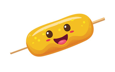 Corndog Snack - Vector Illustration