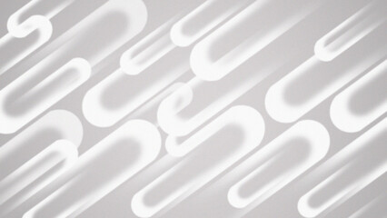 white pills on white background