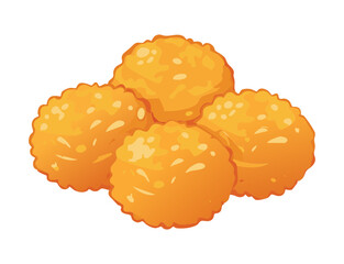 Chicken Nuggets - Vector Illustration