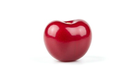 Cherry white background. Brazilian food