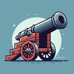illustration of cannon