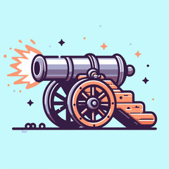illustration of cannon